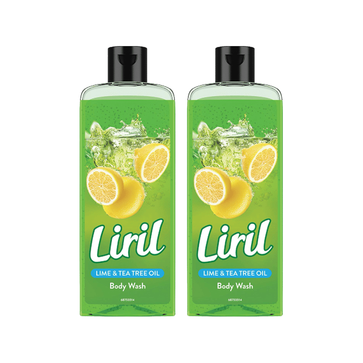 Liril Lemon & Tea Tree oil Body Wash – Pack of 2 – 2 x 250 ml