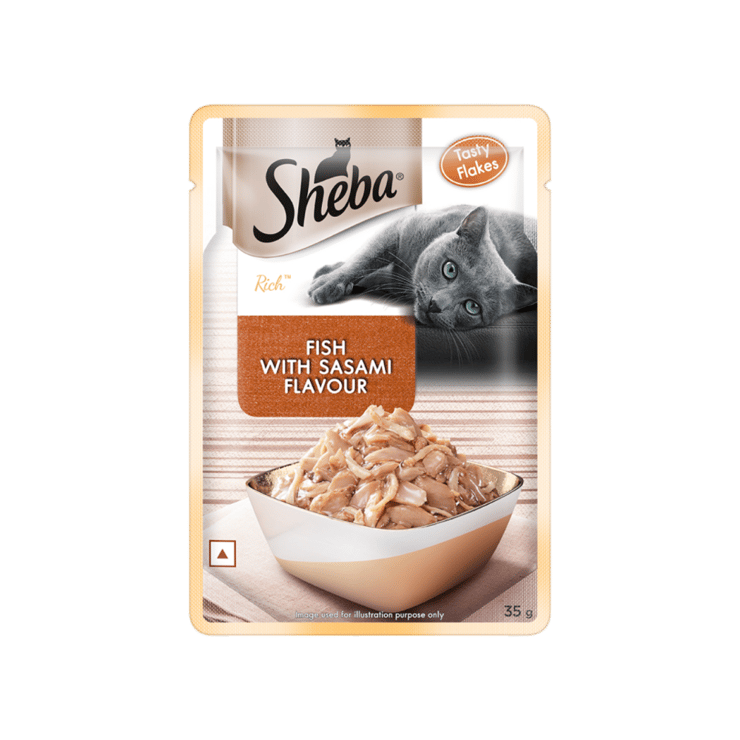 Sheba Rich – Fish with Sasami Wet Cat Food – 35 g