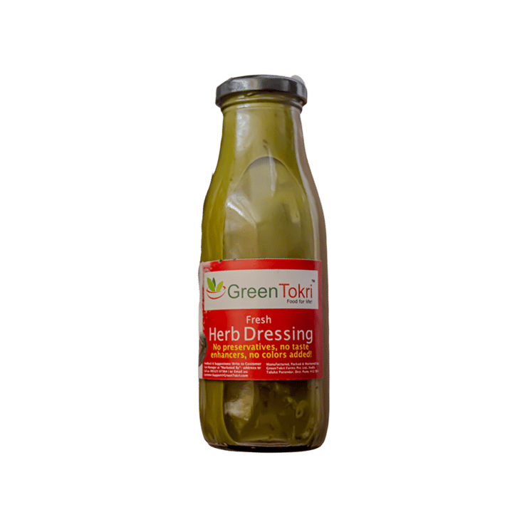 GreenTokri Fresh Herb Salad Dressing – 285 g