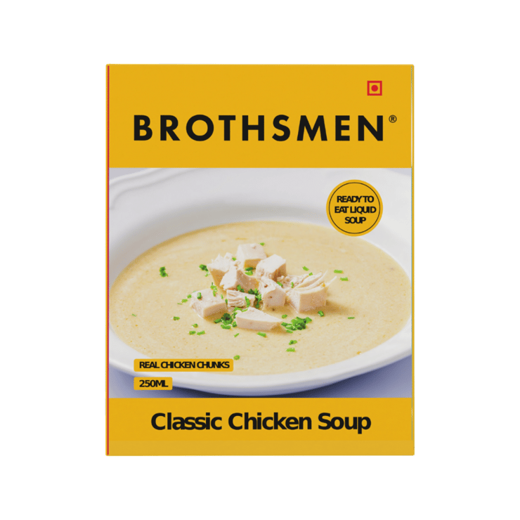 Brothsmen Classic Chicken Soup – Ready To Eat – 250 ml