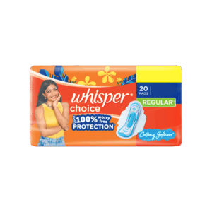 Whisper Choice Sanitary Pads - 20 pieces