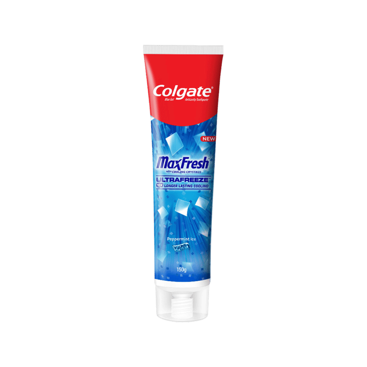 Colgate MaxFresh Peppermint Ice Gel Toothpaste – 150 g