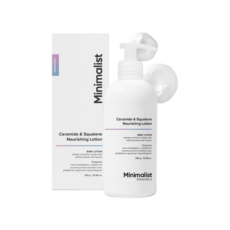 Minimalist Baby Ceramide & Squalane Nourishing Baby Lotion – 300 g