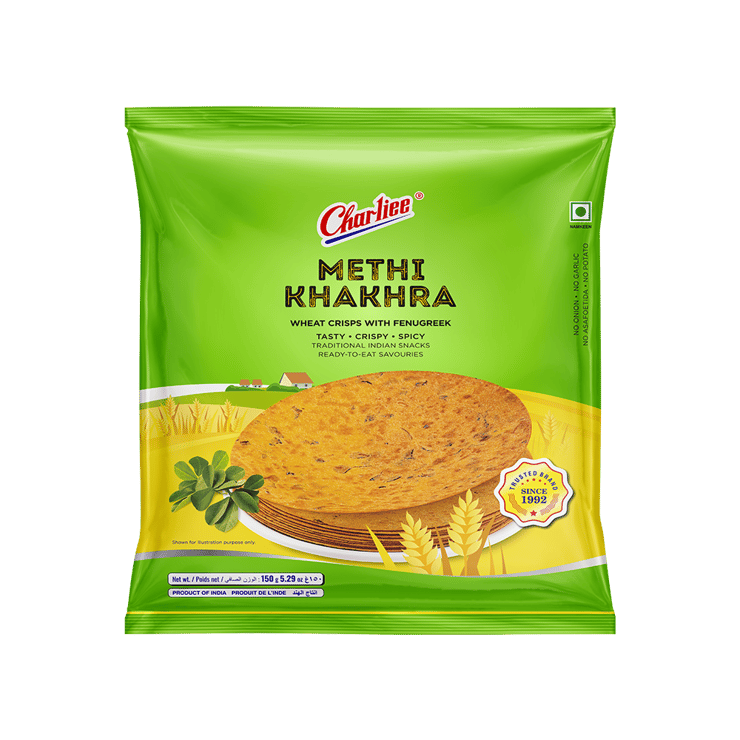 Charliee Methi Khakhra – 150 g