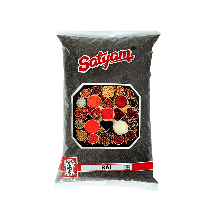 Satyam Black Big Mustard Seeds – 100 g