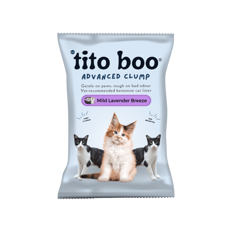 Tito Boo Mild Scented Bentonite Cat Litter – 5 kg