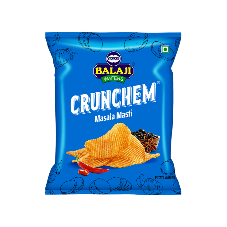 Balaji Crunchem Masala Masti Wafers – 135 g