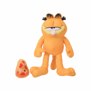 Mutt of Course Garfield 2-in-1 Dog Toy (Light Orange) - 1 unit