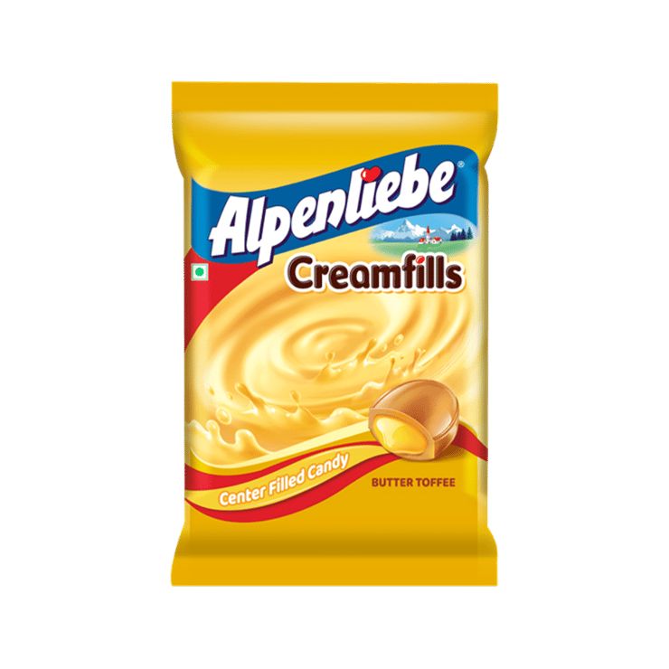 Alpenliebe Creamfills Butter Candy (40 Pieces) – 140 g