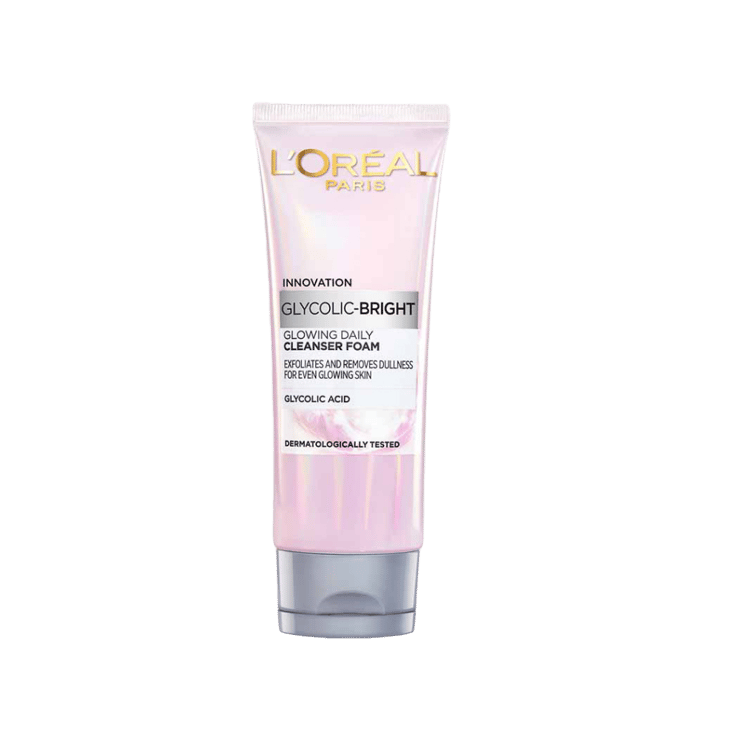 L’Oreal Paris Glycolic Bright, Daily Foaming Face Cleanser – 50 ml
