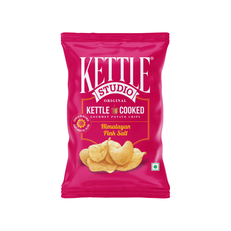 Kettle Studio Himalayan Pink Salt Potato Chips – 56 g