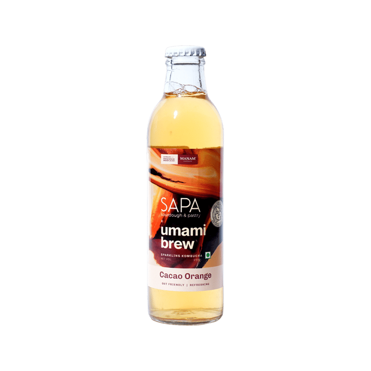 Umami Brew Sparkling Kombucha (Orange Cacao) – 250 ml