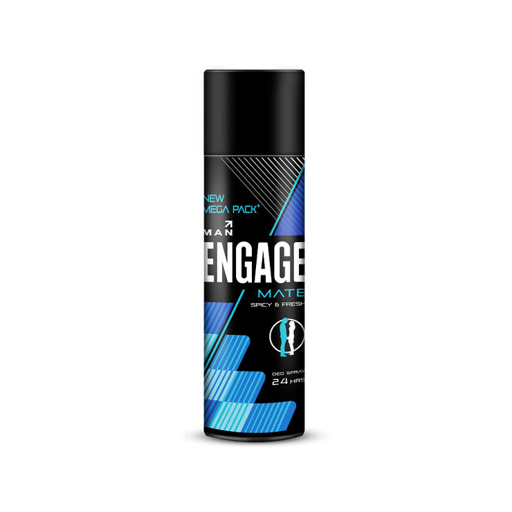 Engage Mate Deodorant (Mega Pack for Men) – 220 ml