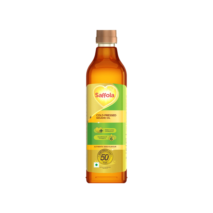 Saffola Cold Pressed Sesame Oil – 1 ltr