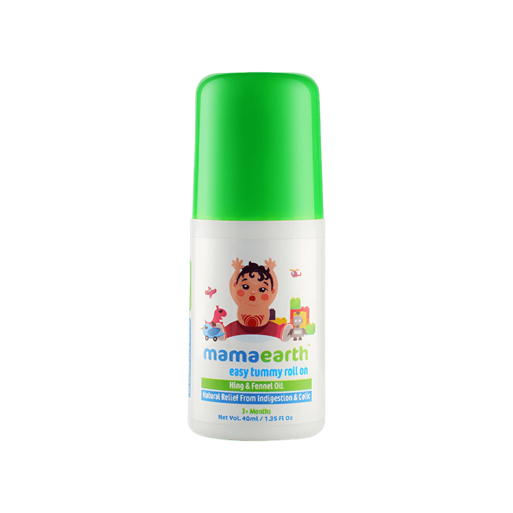 Mamaearth Digestion & Colic Relief Tummy Roll On – 40 ml