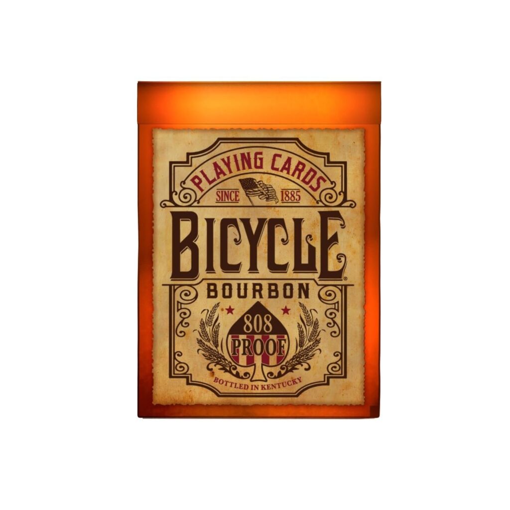 Bicycle Bourbon Playing Cards ? Poker Size, Standard Index Deck