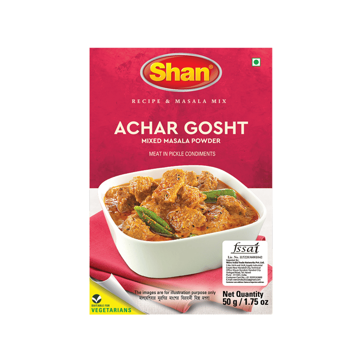 Shan Achar Gosht / Meat Masala – 50 g