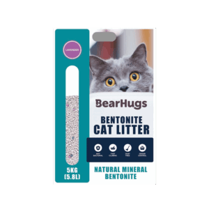 BearHugs Lavender Bentonite Cat Litter - 5 kg