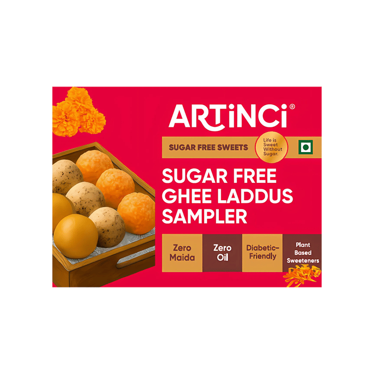 Sugar Free Laddu Sampler Box by Artinci – 190 g