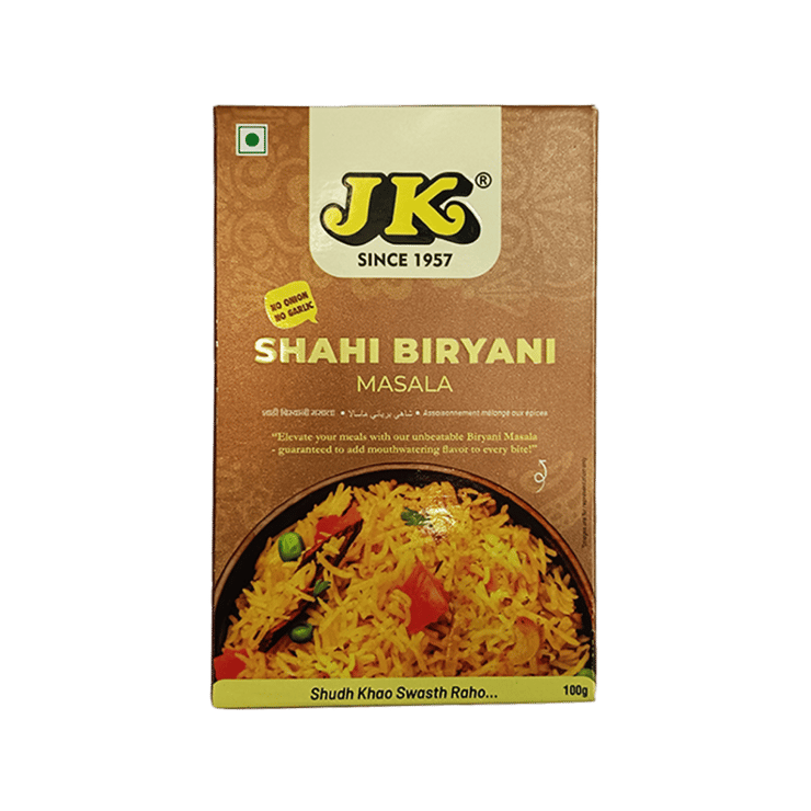 JK Shahi Biryani Masala – 100 g