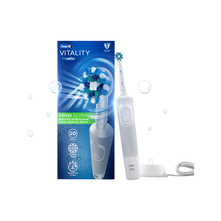 Oral-B Vitality 100 Criss Cross Electric Toothbrush – 1 unit