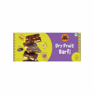 Dry Fruit Barfi by GO DESi - 120 g