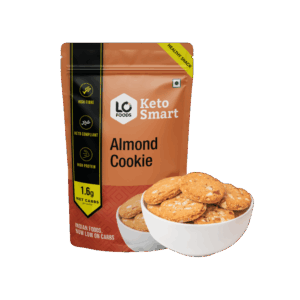 Lo! Foods Keto Almond Cookies (Sugar Free Biscuit, No Maida) - 100 g