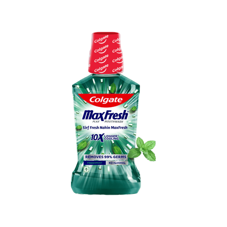 Colgate MaxFresh Fresh Mint Plax Mouthwash (250 ml) – 250 ml