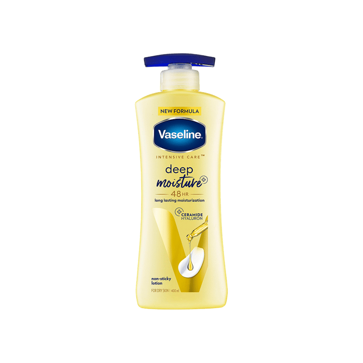 Vaseline Intensive Care Deep Body Lotion (Long Lasting Moisturization For Healthy, Glowing Skin) – 400 ml