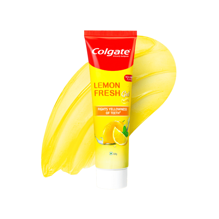 Colgate Lemon Fresh Gel Toothpaste – 120 g