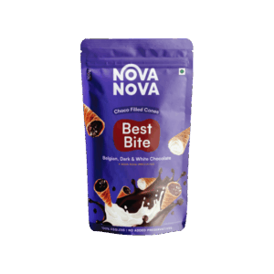 Nova Nova Best Bite Belgian White & Dark Chocolate Bar - 100 g