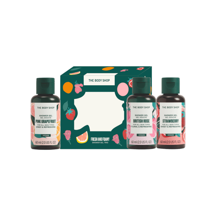 The Body Shop Fresh & Foamy Trio Gift Set – 1 pack