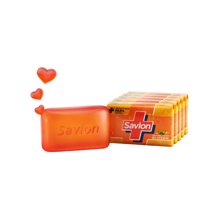 Savlon Moisturising Glycerin Soap – 5 x 120 g