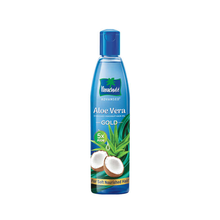 Parachute Advansed Aloe Vera Enriched Coconut Hair Oil Gold – 225 ml