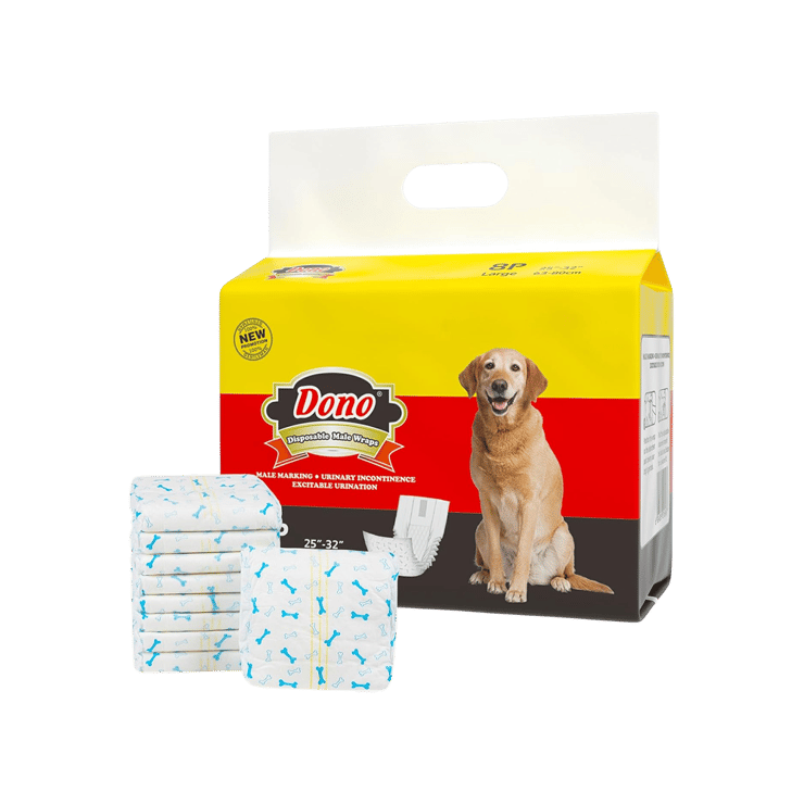 Dono Disposable Male Wraps Dog Diaper – 8 pieces