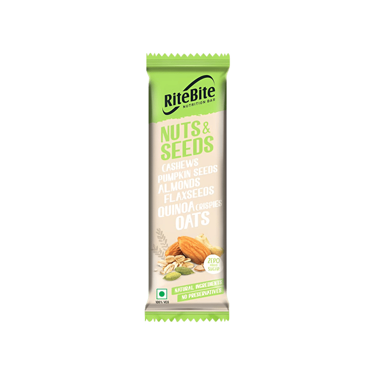 RiteBite Nuts & Seeds Nutrition Bar – 35 g