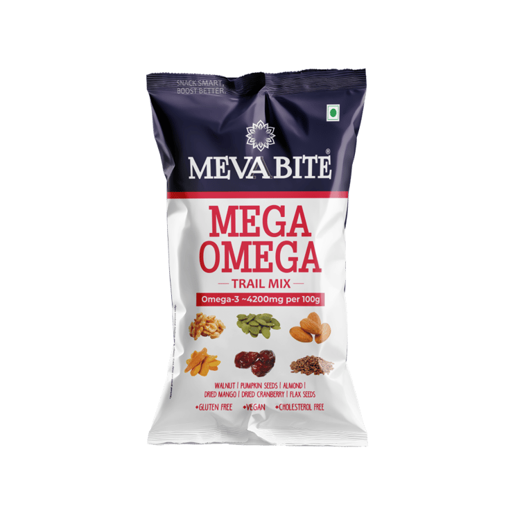 MevaBite Mega Omega Trail Mix – 43 g