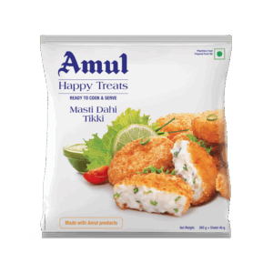 Amul Happy Treats Masti Dahi Tikki/ Veg Kebab - 300 g