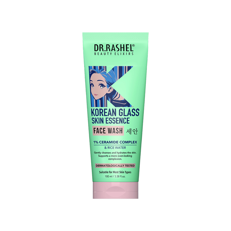 Dr.Rashel Korean Glass Skin Essence Face Wash – 100 ml