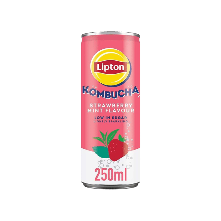 Lipton Kombucha Strawberry Mint – 250 ml