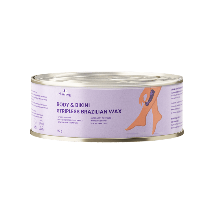 Urban Yog Body & Bikini Stripless Brazilian Hair Removal Wax – 190 g