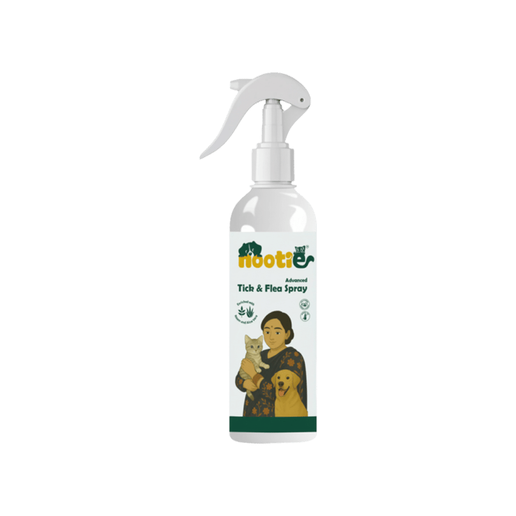 Nootie Tick & Flea Dog Spray (White) – 250 ml