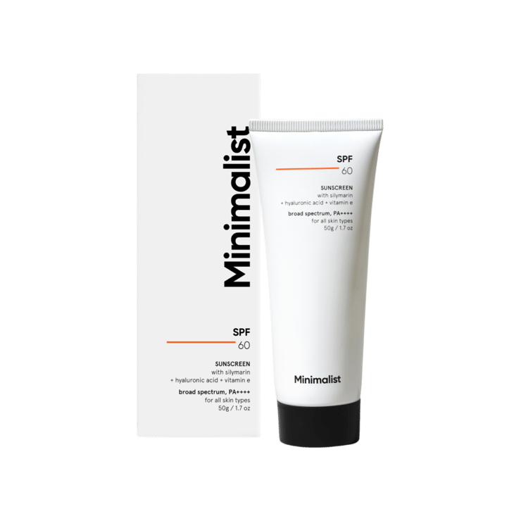 Minimalist Sunscreen – (SPF 60 PA++++) – 50 g