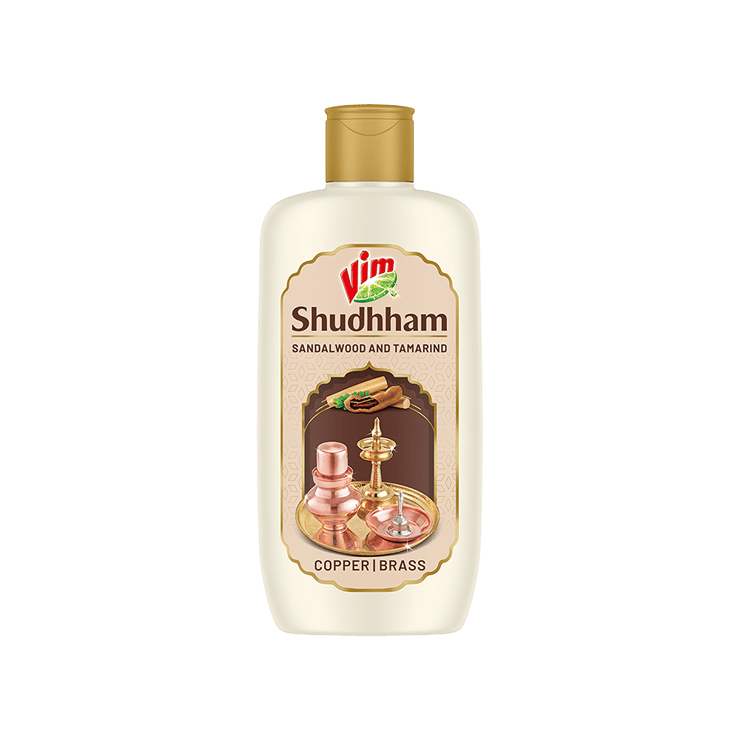 Vim Shudhham Metal Dishwash Gel for Copper & Brass – 250 ml