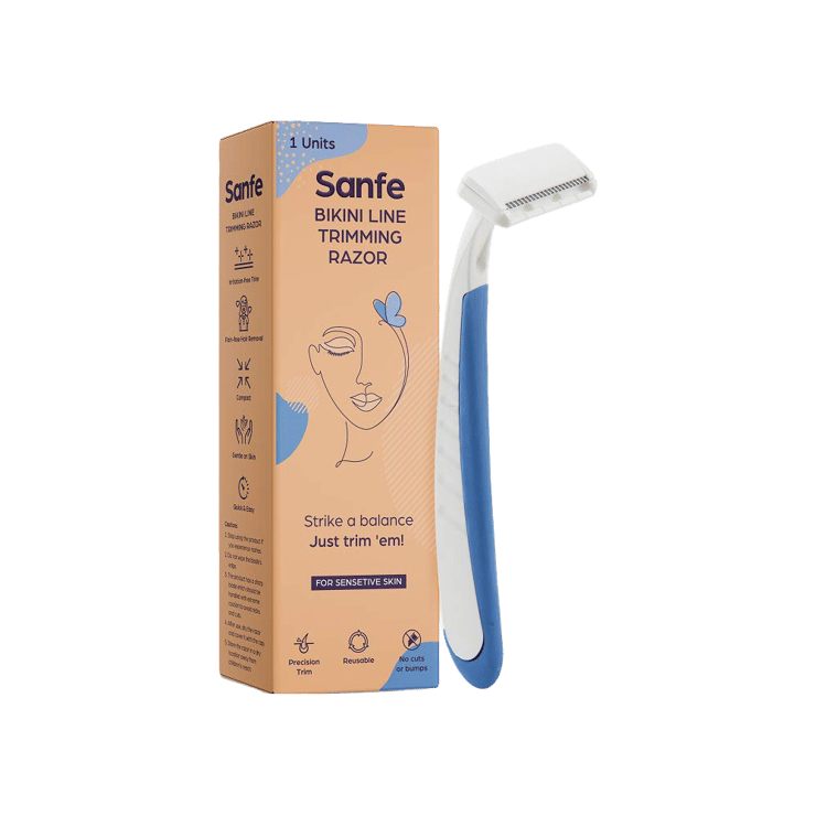 Sanfe Bikini Line Trimming Bikini Razor – 1 unit