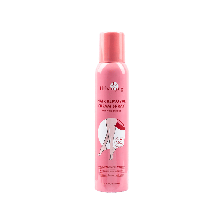 Urban Yog Hair Removal Spray (with Rose Extracts) – 200 ml
