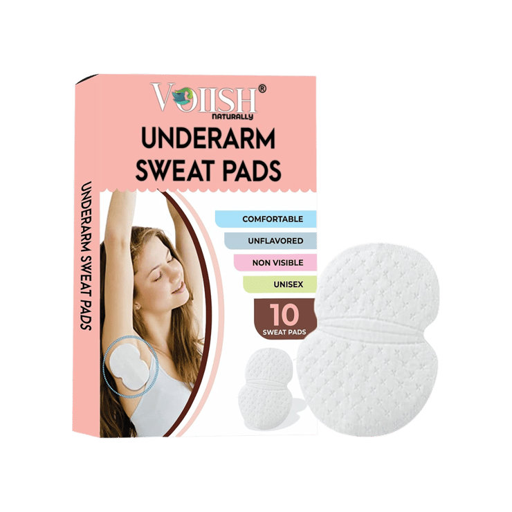 VOIISH Underarm Sweat Pads – 10 pieces
