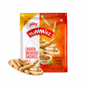 Godrej Yummiez Breakfast Chicken Sausage (Frozen) - 250 g
