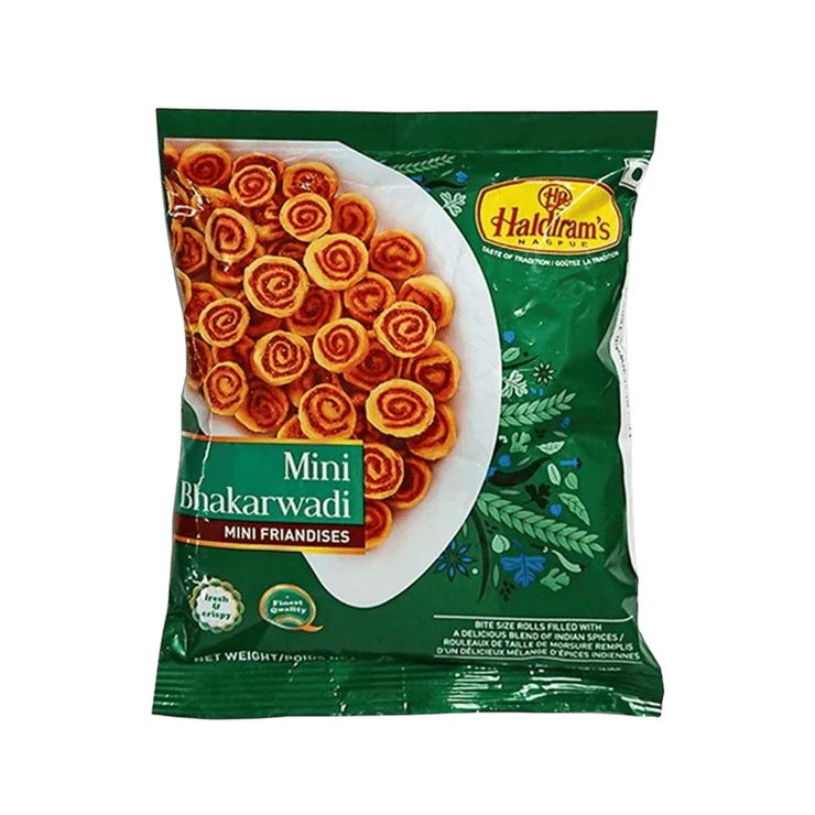 Haldiram’s Nagpur Mini Bhakarwadi Namkeen – 200 g