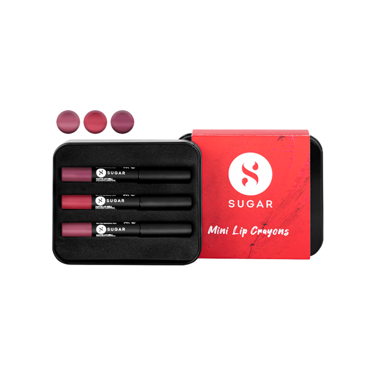 SUGAR Matte As Hell Minis Lipstick Kit – 1 pack (3 pieces)